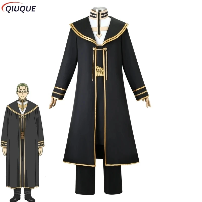 

OPAnime At The Funeral Heiter Cosplay Costume Sousou No Frieren Top Pants Cloak Outfits Priest Halloween Costumes 8f5d][