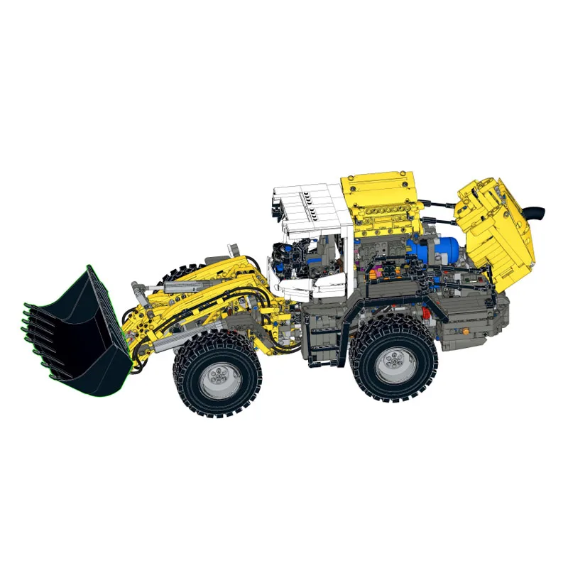 

MOC-144746Cargo TransportL580Экскаватор Бульдозер Модель блока 2498Детали MOC Креативные игрушки на день рождения для мальчиков и детей.