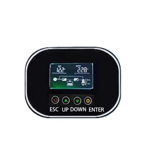 6.5KW hybrid inverse control all-in-one machine, photovoltaic solar RV inverter MPPT controller and off-grid