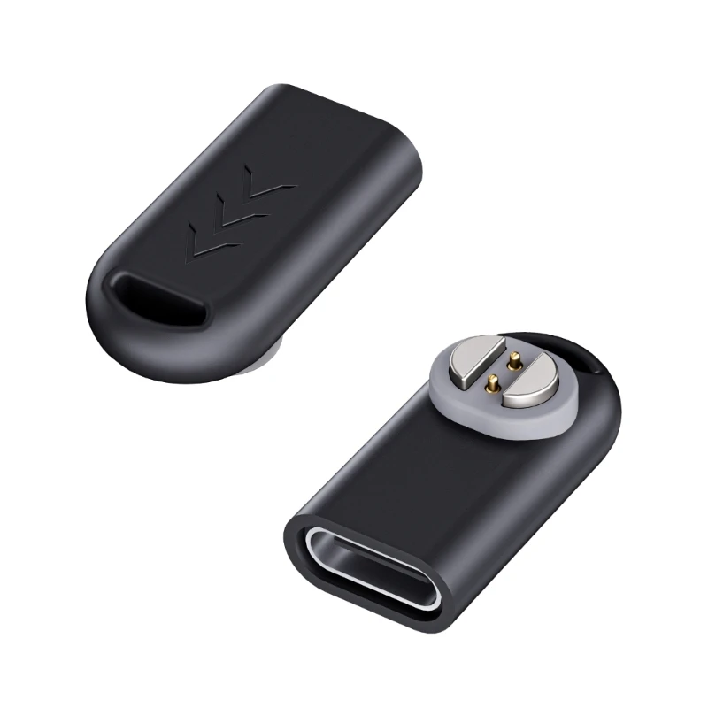 ตัวแปลงอะแดปเตอร์แม่เหล็กความเร็วสูงการชาร์จอย่างรวดเร็วเหมาะสำหรับหูฟังปีกน้ำหนักเบากลไกการติด/ถอดง่าย