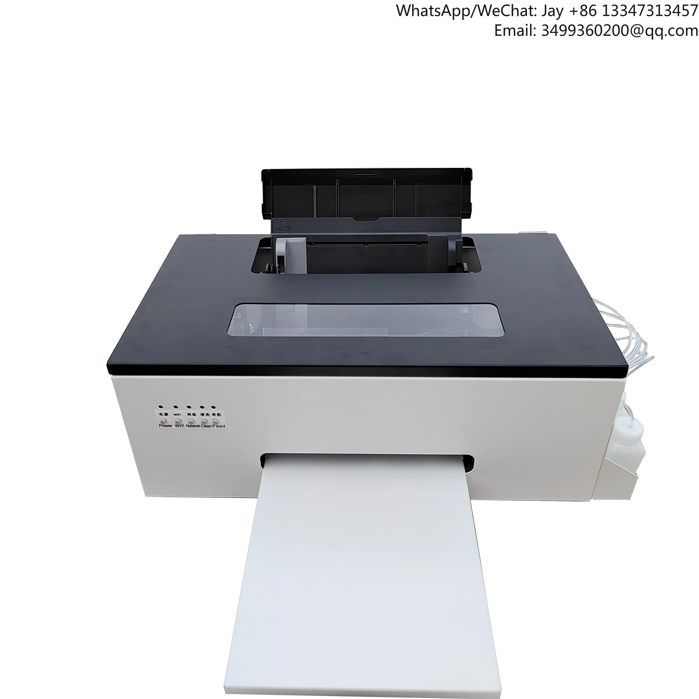 

Принтер DTF формата А4 с головкой L805, машина для термотрансферной печати на футболках, цифровой струйный принтер DTF для печати на пленке