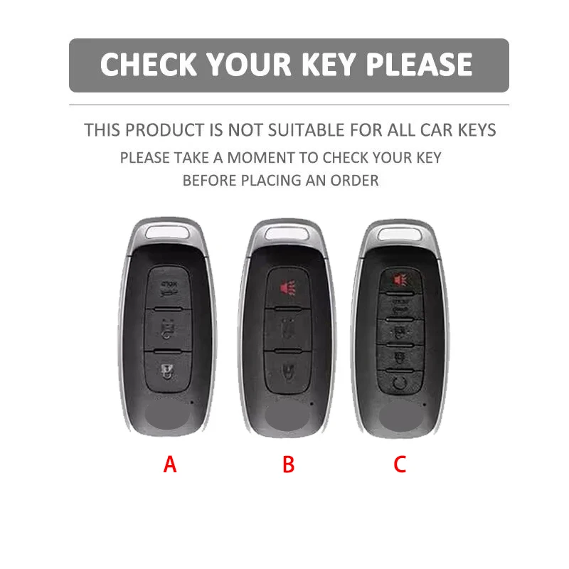 Grey TPU Key Case Cover case  For Nissan Rouge Kicks Pathfinder j12 Ariya Altima Rogue Qashqai Bluebird Sylphy 2023 keyless