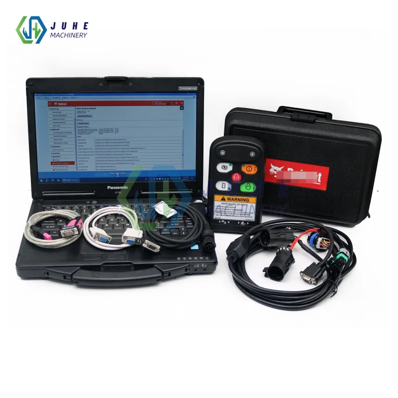 For Analyzer BOBCAT DIAGNOSTIC (RST) Service tool with CF-53 Laptop Construction Machinery Parts