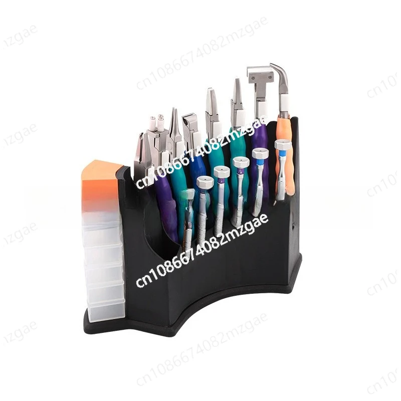 

Professional Optical Tool Set Includes Nose Pads, Frame Pliers, Screwdrivers with Protective Storage Case