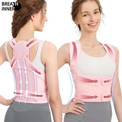 Back Brace Posture Corrector for Women, Shoulder Straightener Adjustable Back Pain Relief Scoliosis Hunchback Hump Corrector