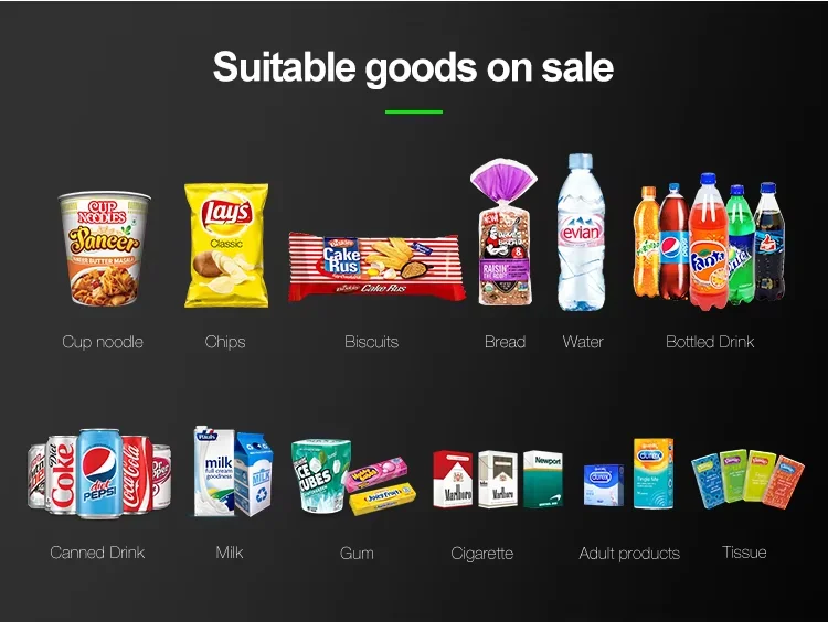 Small Vending Machine Without Touch Screen Simple Vending Machine Snack Drink Automatic Vending Machine Without Touch Screen