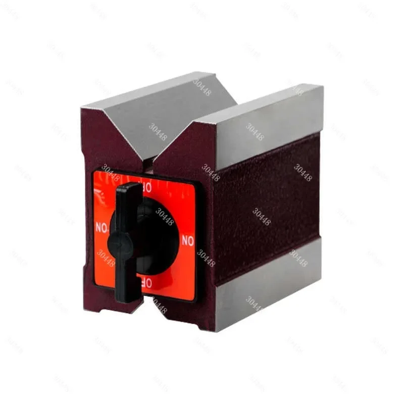 Switch Type Magnetic Base V-Shaped Iron Triangle Table Magnetic Strong Watch Base Strong Magnetic Wire Cutting Fixed Base 7/12K