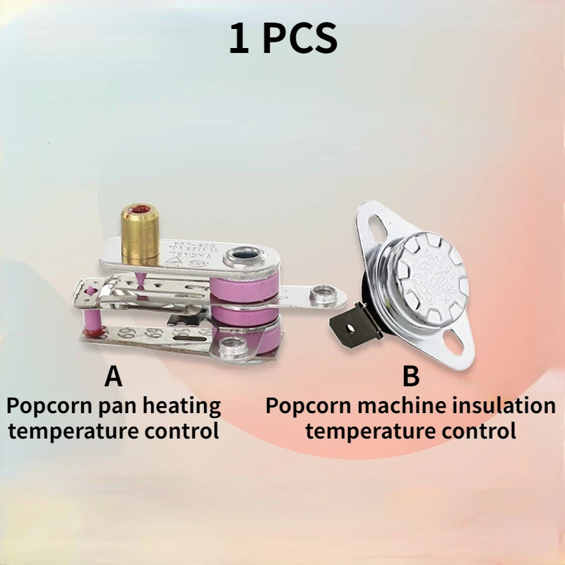 

250V10A Popcorn machine temperature controller switch for commercial popcorn maker temperature control thermostat accessories