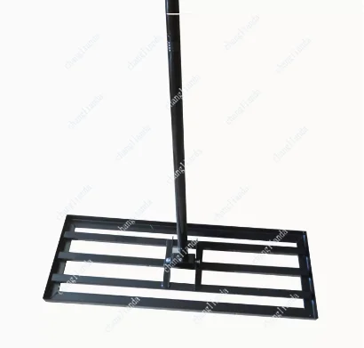 Lawn Leveling Rake, Leveling Machine, Soil Fertilizer Tool, Garden Farm Vegetable Plot Push-Pull Leveler, Sand Rake