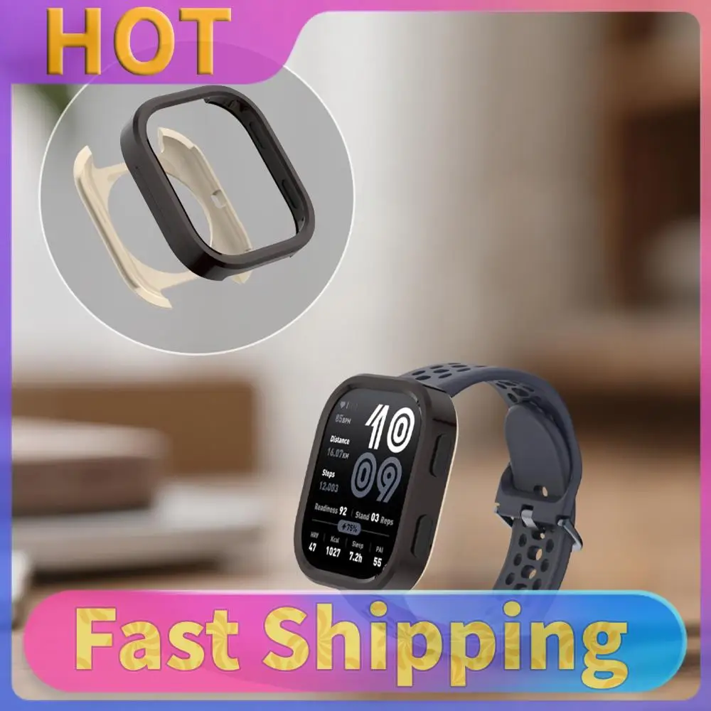 

Металлический защитный чехол для Amazfit Bip 6, тонкий чехол для умных часов с защитой от падений, сменный жесткий чехол с защитой от царапин, подарок для друзей