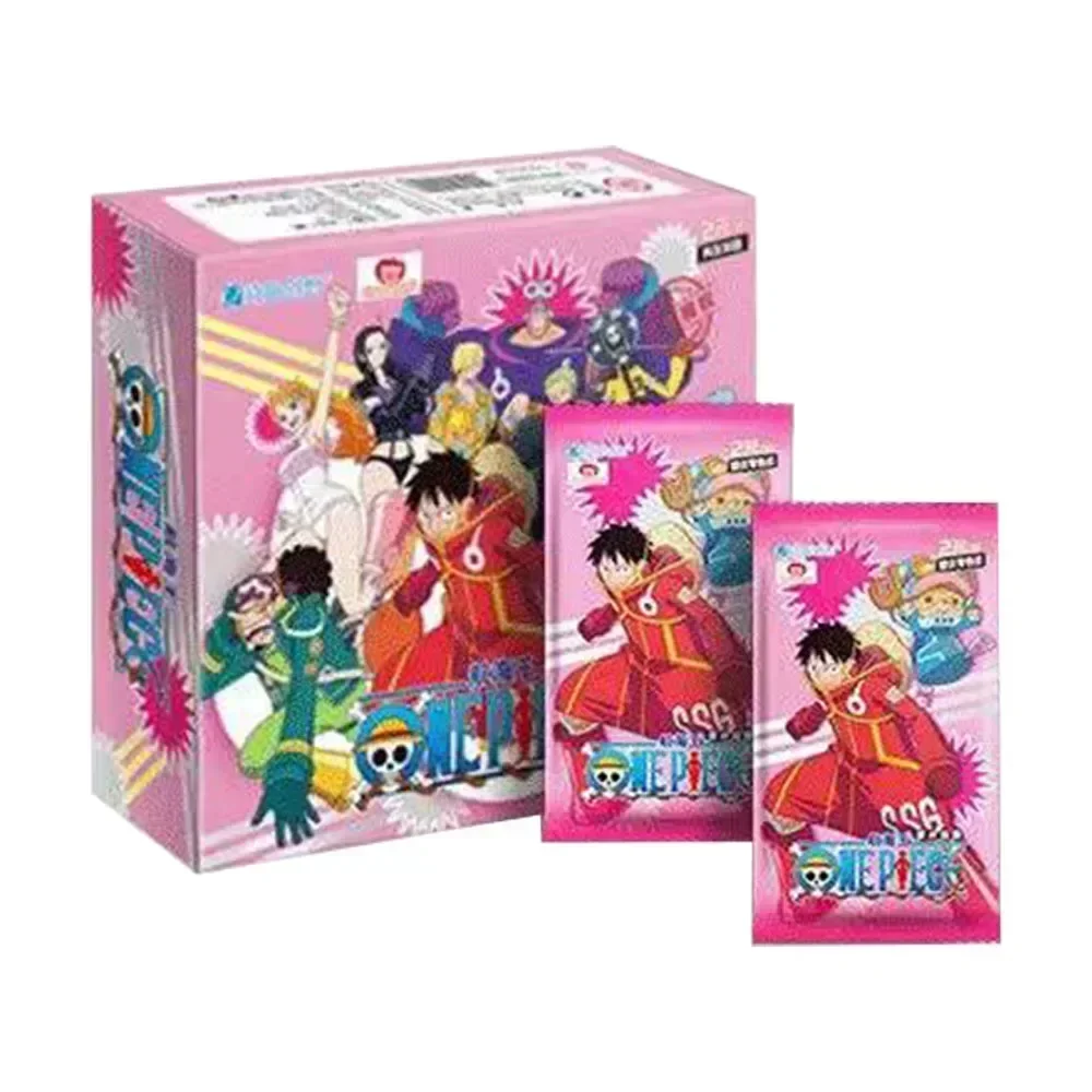 Anime Figura Flash Cards, Bronzing Deluxe Edição Colecionável, Novo cartão de One Piece Original, Luffy, Zoro, SSR, Limited