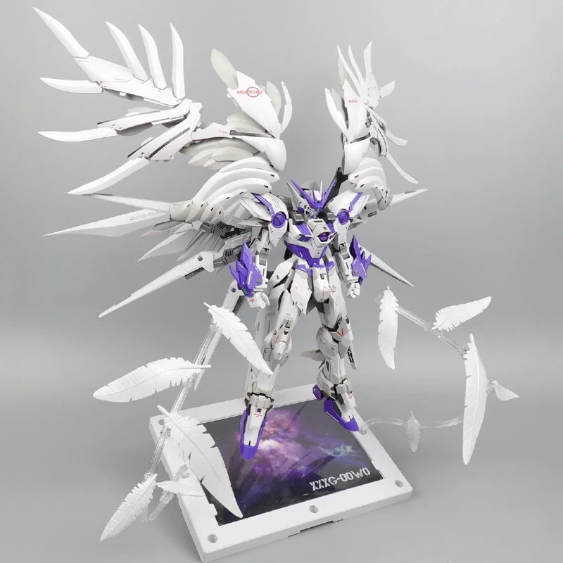 Super Nova MG 1/100 XXXG-00W0 Violet Wing Zero Custom Model Kit Action Figure Assembly Toy Gift for