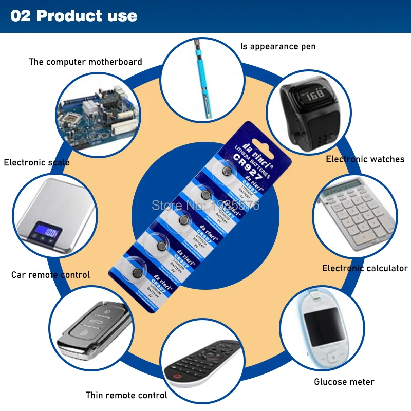10 Chiếc 3V CR927 927 DL927 BR927 BR927-1W CR927-1W ECR927 5011LC KCR927 LM927 Dây Nút Đồng Tiền Tế Bào Lithium Li-ion pin
