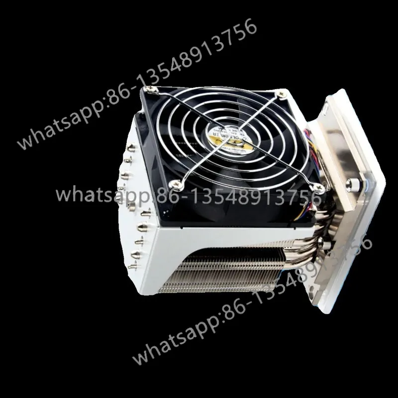 6 heating pipe rectangular LGA3647 4U side blowing server active CPU radiator fan 205W factory direct sales