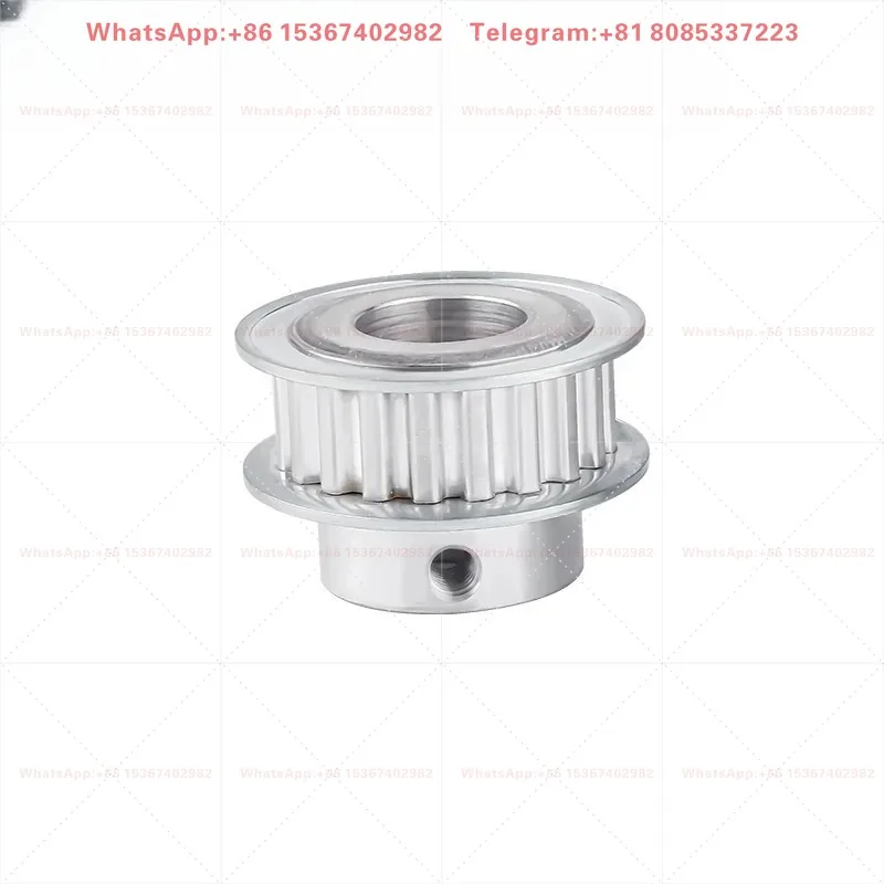Motor synchronous wheel 1 mold 20 tooth aluminum alloy synchronous belt wheel inner hole 6 7 8 10 12MM
