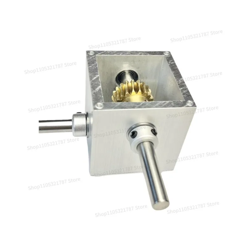 Small Worm Gear Reducer Gearbox 1 To 10 Right Angle Reversing Gearbox Angle