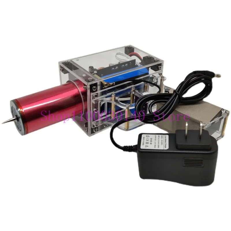 Tragbare Handheld Tesla Spule, 13cm Elektrische Arc Wissenschaftliche Experiment Hohe Spannung Generator, Künstliche Blitz Tesla Spule