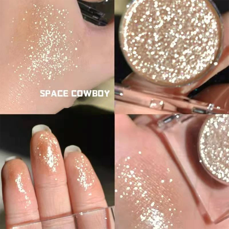 Cowherd and Weaving Girl monochrome eyeshadow Pearl Glitter Brightening high light super Glitter Eyeshadow burst Glitter