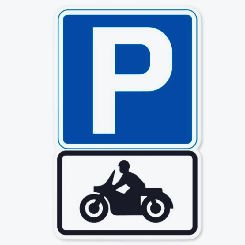 

Car Stickers Motorcycle Parking Sign Stickers and Decals 15cm PVC KK