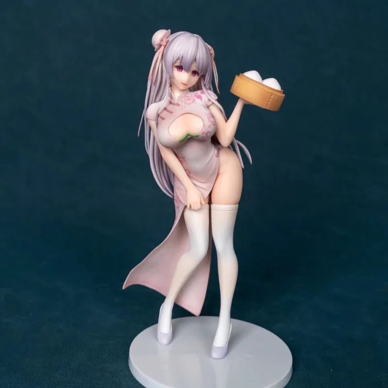 21cm Beautiful Girl Figure Miko Momoman-chan Sexy Anime Collection Model Pvc Desktop Ornament Decorations Holiday Gifts Toys