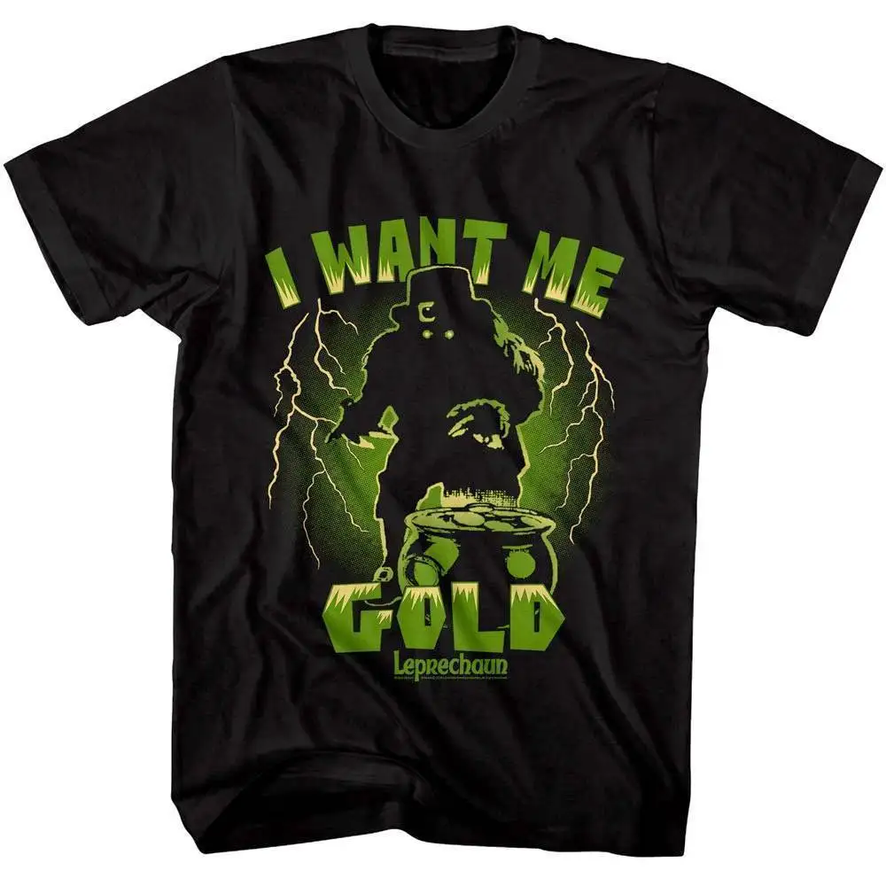 Leprechaun I Want me Gold Men's T Shirt