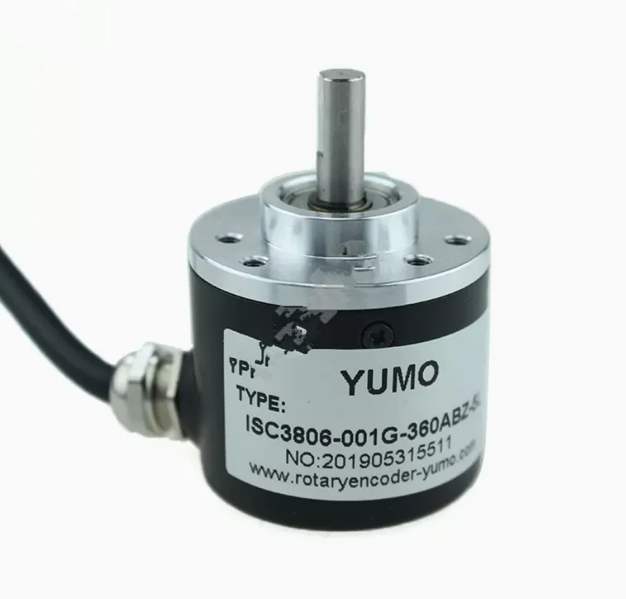 

5V 12V 24V Encoder ISC3806-001G-360ABZ-5L Solid-Shaft Incremental Rotary Encoder