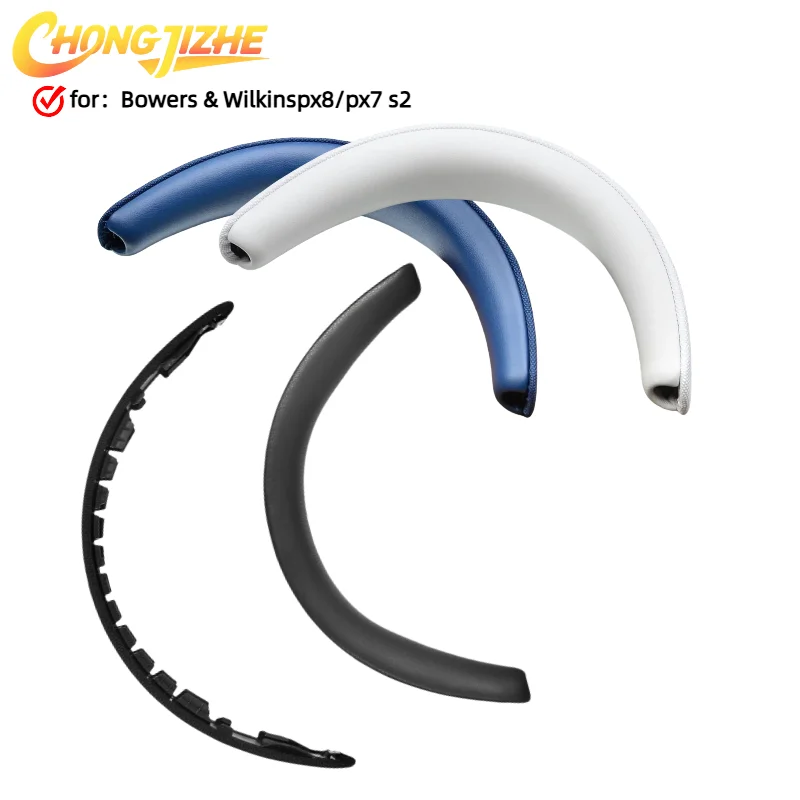 

CHONGJIZHE Universal Full Closure Headphone Headband Cover Bowers & Wilkinspx8/px7 s2 Headpad Zipper Cushion Head beam cover