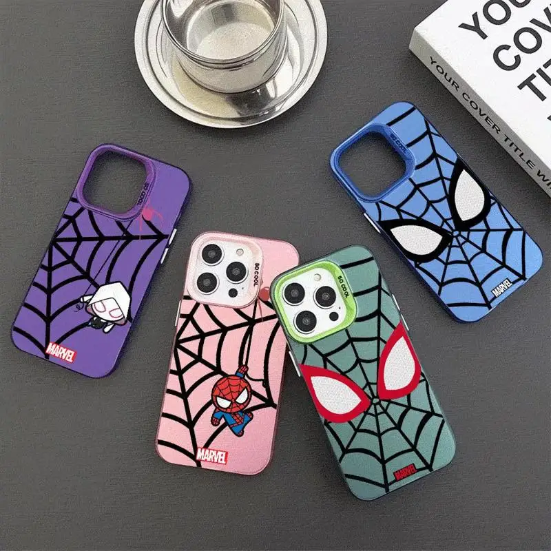 Marvel Sipider Man Phone Case for Apple iPhone 11 13 15 12 14 16 ProMax 13 12 14 11 Plus 16 12 Pro 15 14 Pro TPU Cover