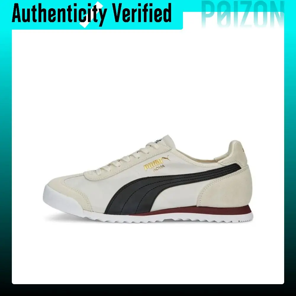 PUMA Roma Og Nylon Casual Shoes Unisex Low Top Gray/Black 362408-34