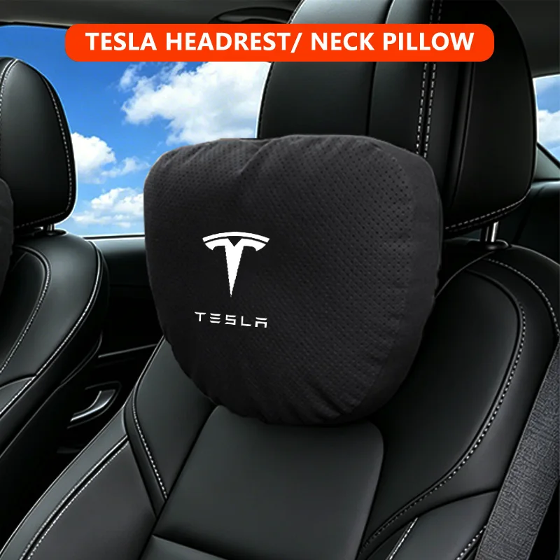 

For Tesla Model Y Juniper Tesla Model 3 Highland Interior Model S Car Accessories Car Headrest Car Pillow Waist pillow 2025 2026