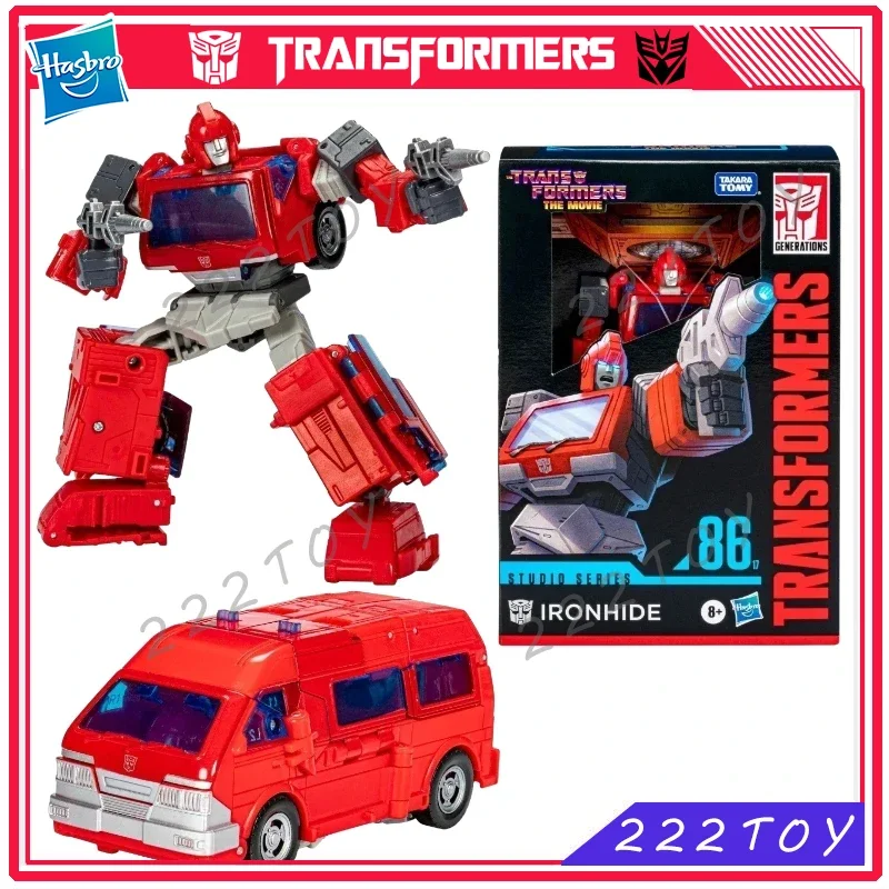 

New Hasbro Transformers Classic Toys The Movie1986 SS86-17 Voyager Ironhide Action Model Figures Robot Toy Collect Hobbies Gifts