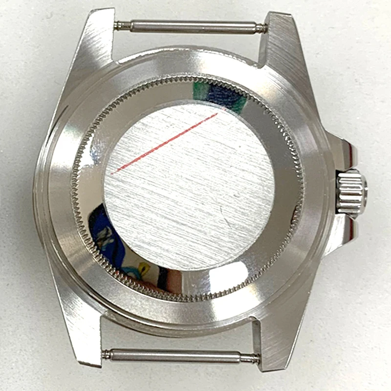 watch case stainless steel watch case waterproof Classic appearance fit for 8215 movement screw crown