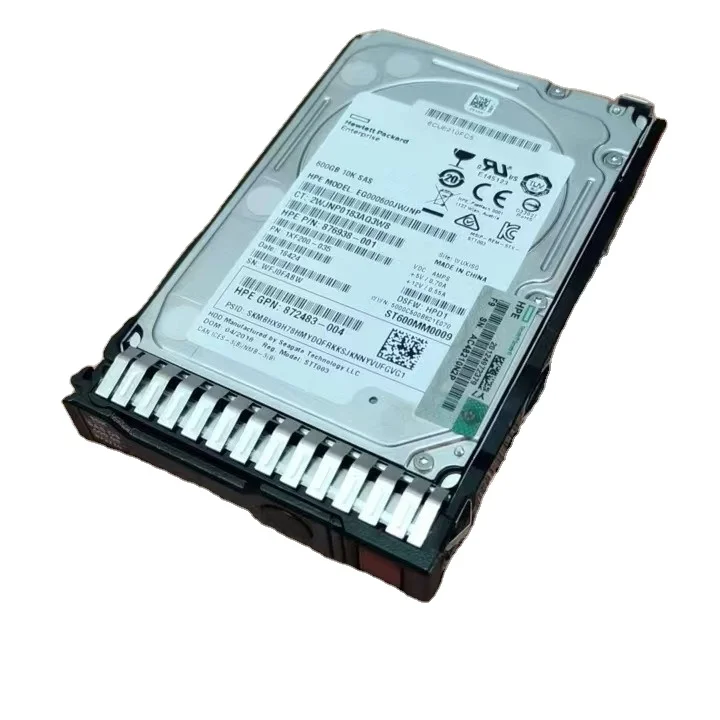 HPE DL388 GEN9 Dedicated Hard disk Capacity 600GB speed 10K Dimensions 2.5-inch port SAS