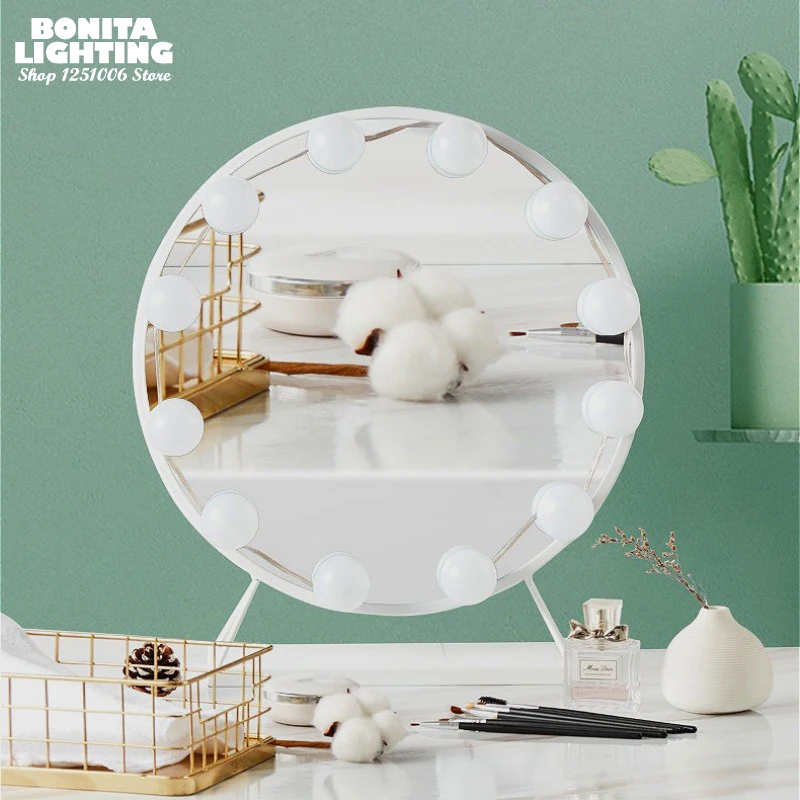

Led Light Bulb String Dimming Kitchen Fitting Room Dresser Fill Light Bathroom Mirror Light Party Wedding Atmosphere Lighting