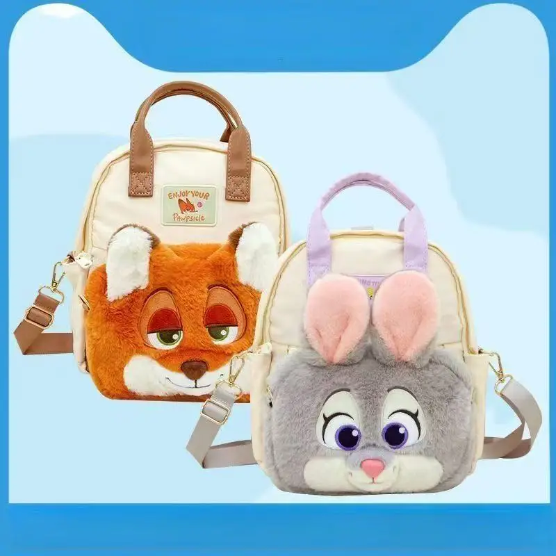 

Мультфильм Джуди Ник колледж двойного назначения школьный рюкзак милые студенческие большие вместительные сумки для девочек портативная сумка-мессенджер