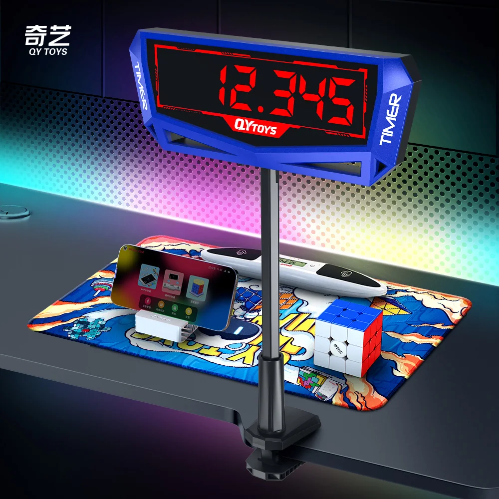 

QY Display Pro V2 cube timer Bluetooth display , external display ,cube timer , digital screen , Timer screen , timer for cube