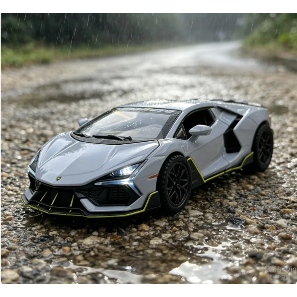 

Модель автомобиля Lamborghini Aventador Mansory 1:32 из сплава, со звуком и светом, откатным механизмом, коллекционная игрушка, подарок