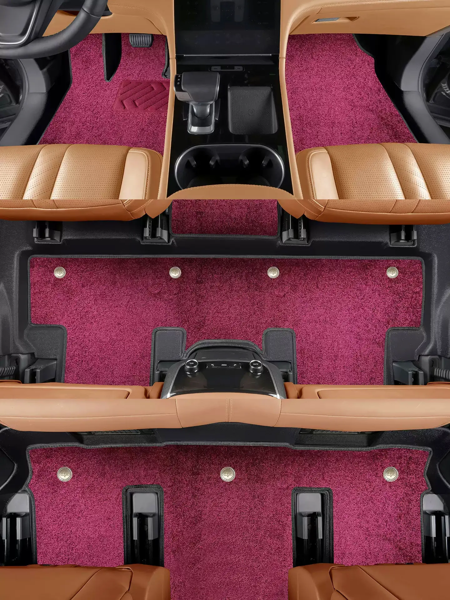 Left‑Hand Drive Car Custom Fit Floor Mat For Li Auto ONE 2019‑2022 All‑Weather Anti‑Slip Waterproof Full Coverage Foot Mat