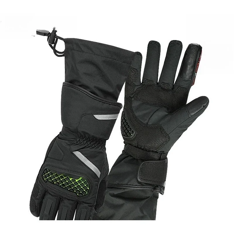 Cycling locomotive gloves, racing anti-drop winter warm and waterproof gloves