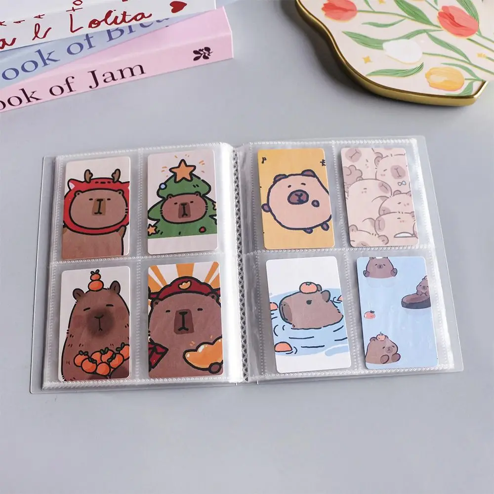 Multifunctional PVC Photo Album 3 Inch Transparent Photocards Holder Portable Idol Card Collection Binder