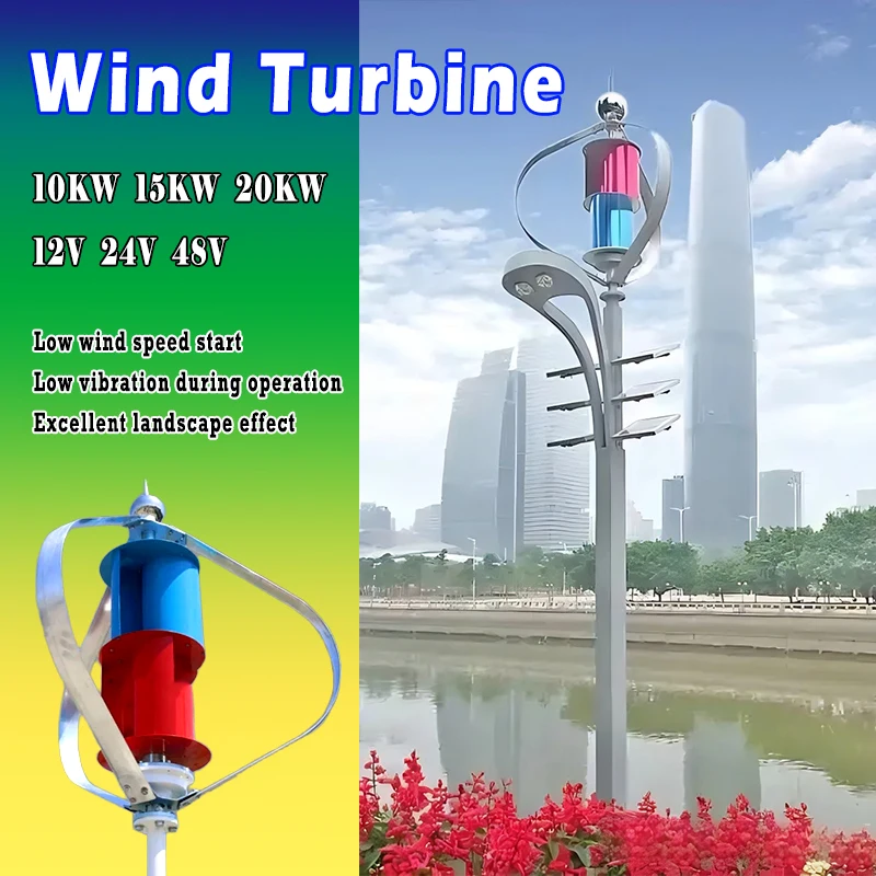 Wind Turbine 10000W…