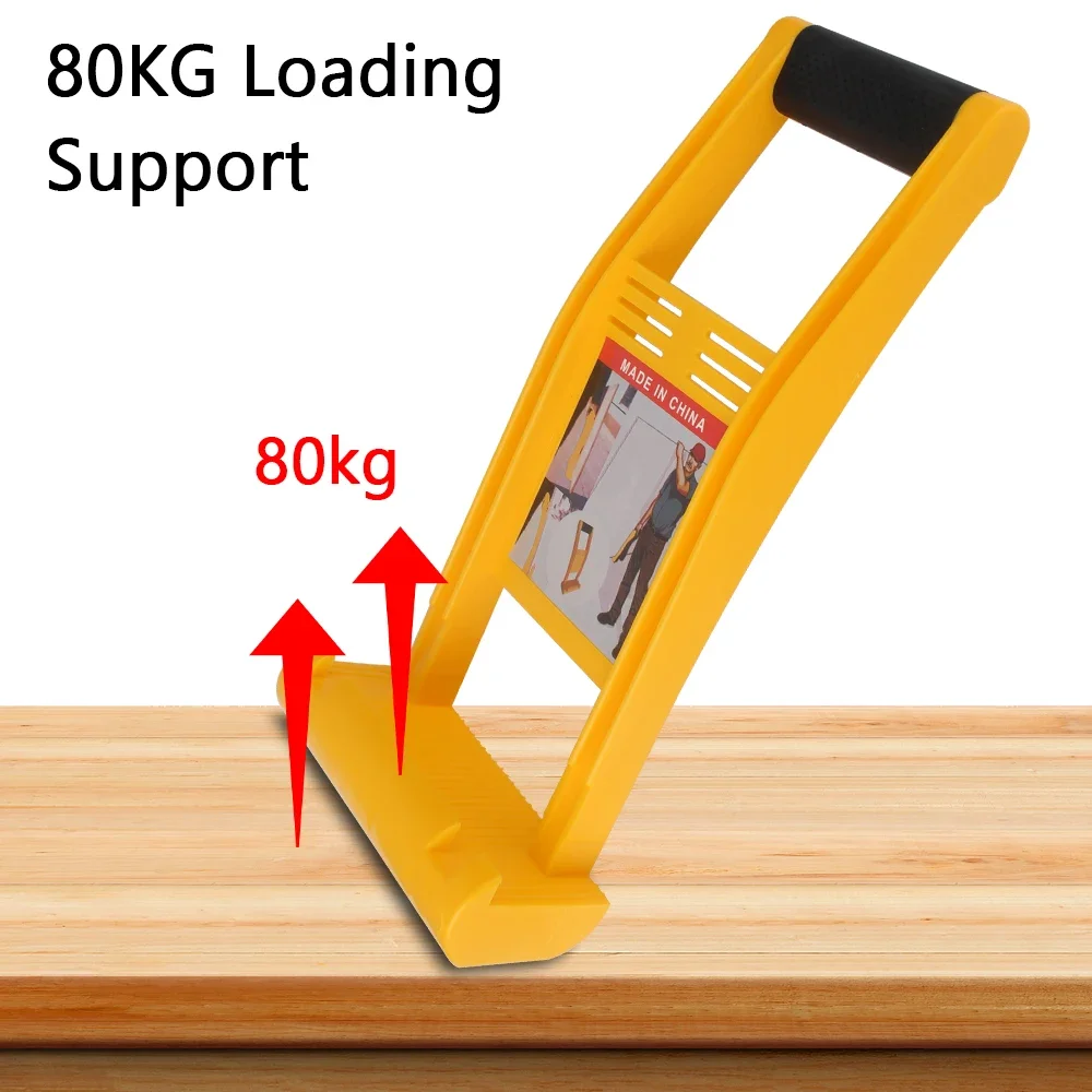 

80kg Marble Plasterboard Load Lifter Panel Carrier Plier Wooden Board Extractor 36mm Thickness Support for Heavy Duty Panel Movi