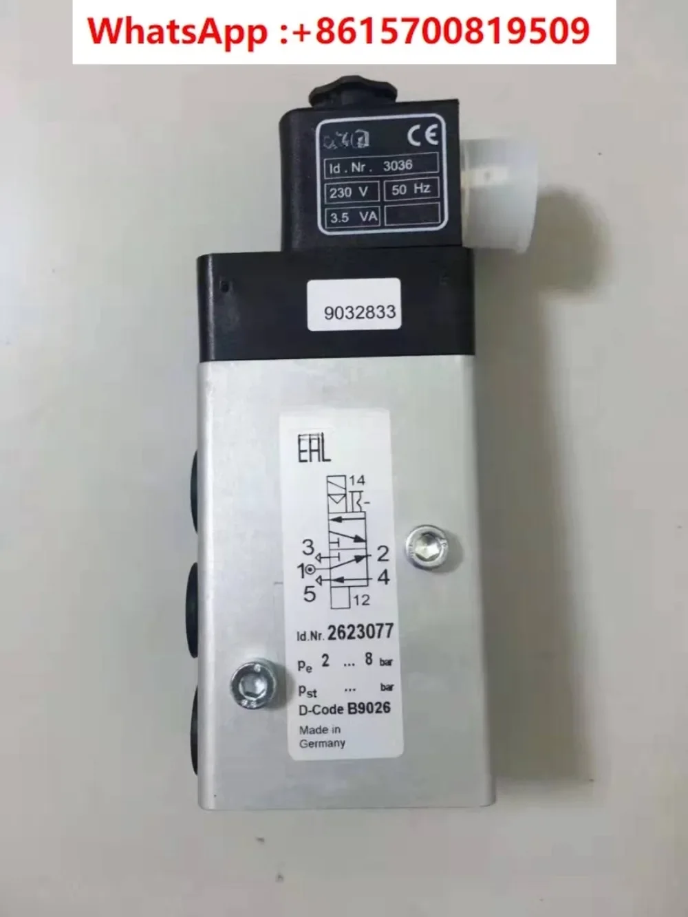 2623000 Spot Solenoid Valve 2623077 2623079 2622000