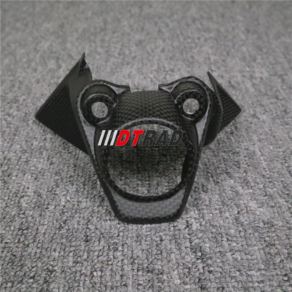 

For Ducati Hypermotard 950 2019 2021 2022 Motorcycle Real Carbon Fiber Key Guard