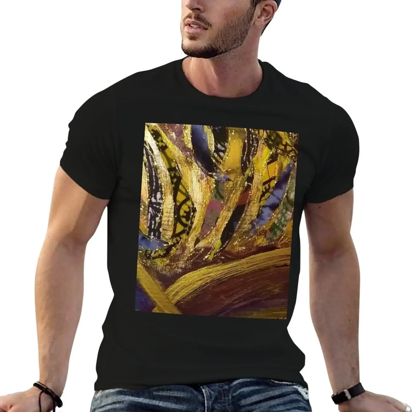 

Golden T-Shirt custom shirt baggy shirts fitted t shirts for men