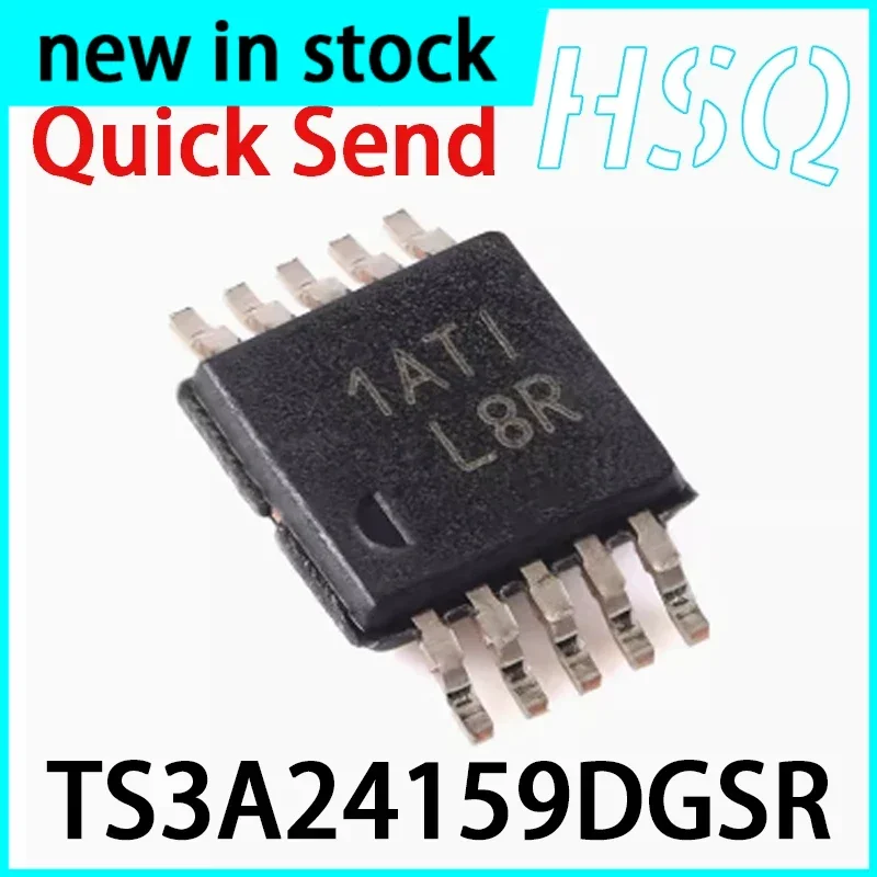 5PCS TS3A24159DGSR Screen Printed L8R VSSOP10 Analog Switch Chip Brand New in Stock