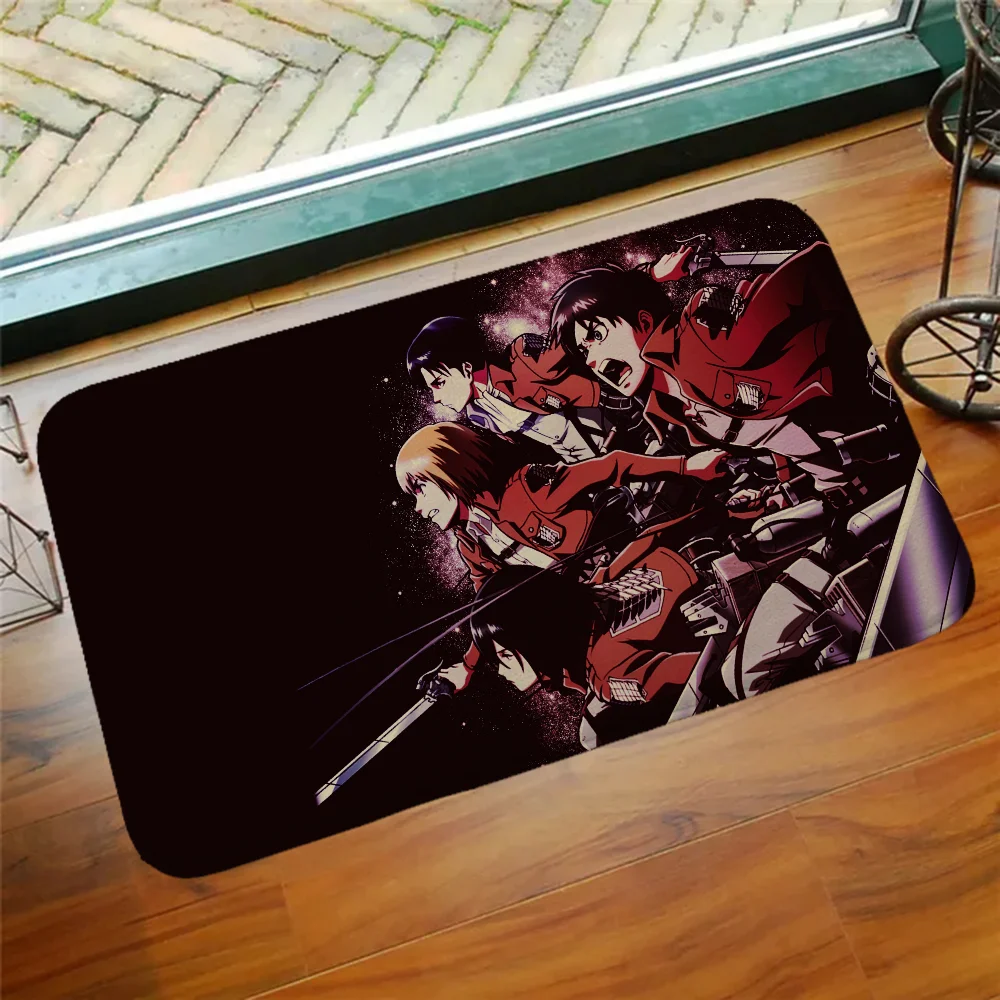 Attack on Titan Entrance Carpet for Kitchen Outdoor House Entrance Mat Things for the Home Decor Items Rugs Aesthetic Room Rug