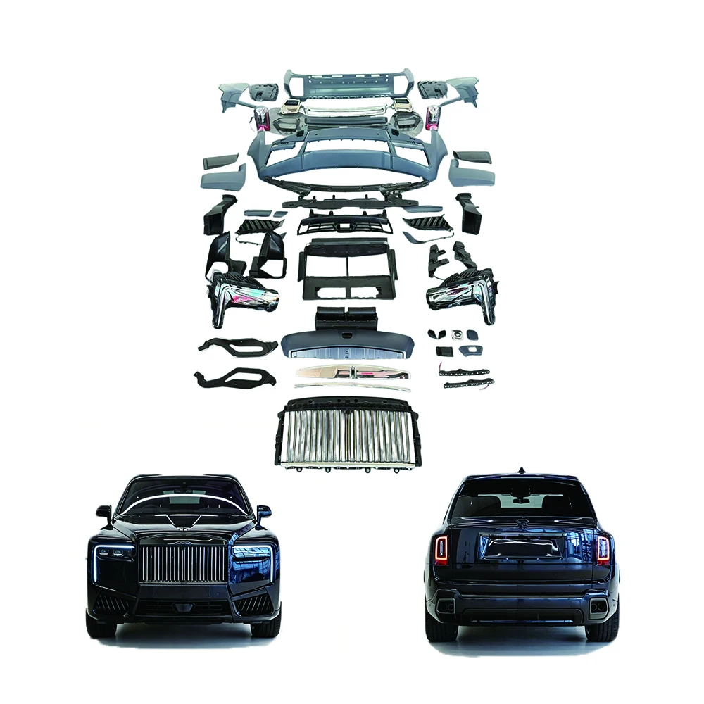 Complete OEM Facelift Conversion & Custom BuildSuitable For Cullinan Body Kit 2019 Upaded 2025 Style Car Bumpers LED Headlight