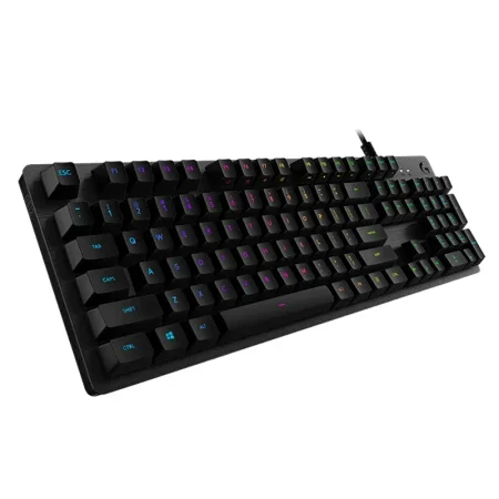 Logitechs G512 Wired Mechanical Gaming Keyboard Full RGB Light Gamer Ergonomic Custom Pc Computer Rgb Backlit Gaming Keyboards