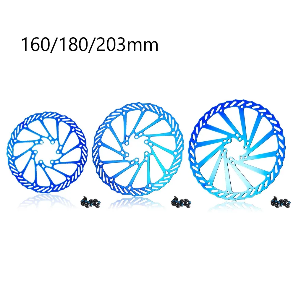 Efficient Bike Disc Brake For ROTOR 160180203mm Ventilated Design Smoother Braking Easy Mounting For Alivio/Deore Compatible